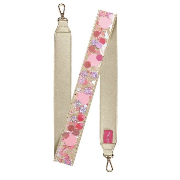 Packed Party Handbags - Packed Party Removable Red Confetti Purse Strap‎ NWT